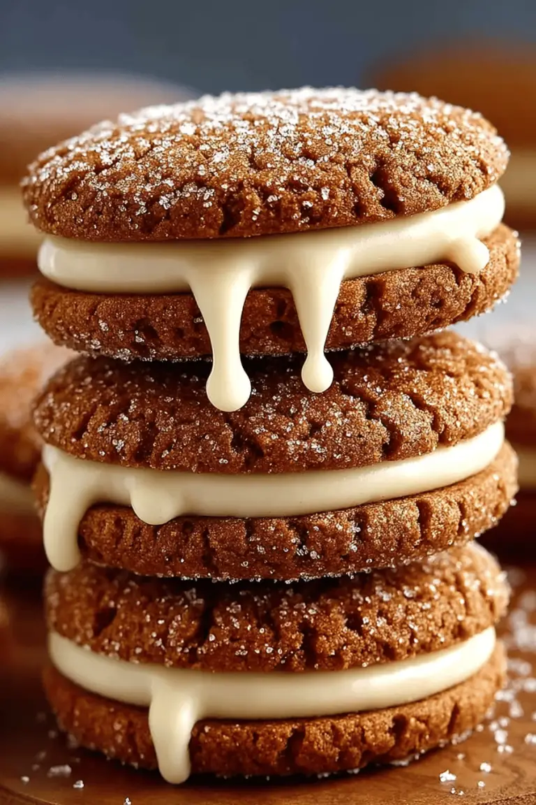 Ginger Cookie Sandwiches