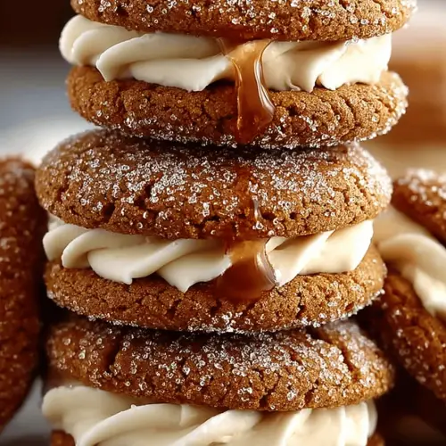 Ginger Cookie Sandwiches