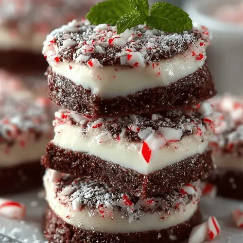 Gooey Peppermint Treats