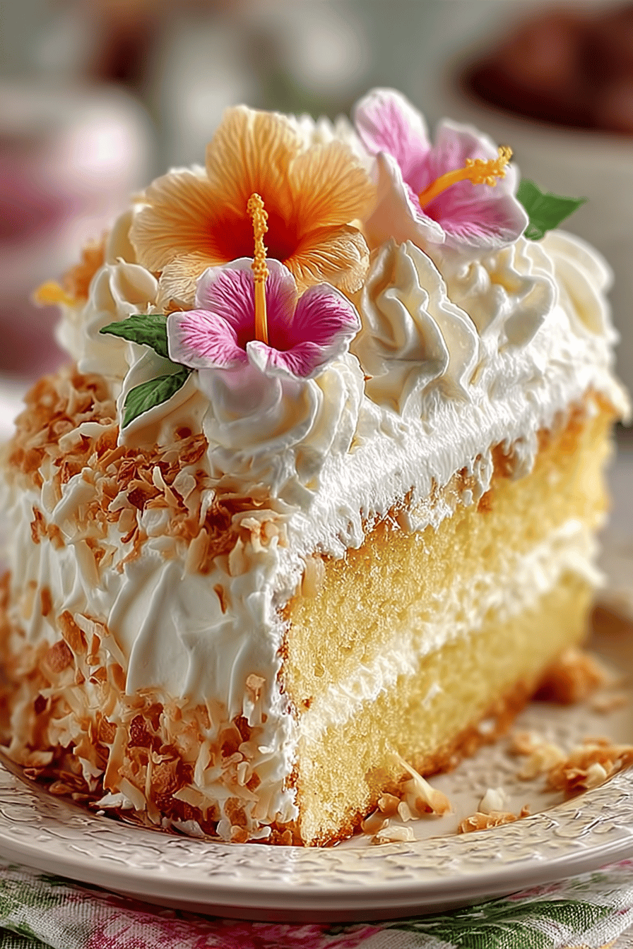 Hawaiian Paradise Cake