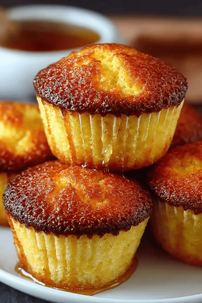 Honey Cornbread Muffins