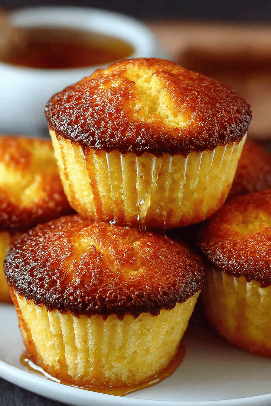 Honey Cornbread Muffins