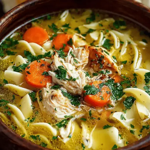 Instant Pot Chicken Noodle