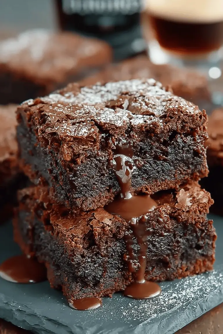 Irish Whiskey Brownies