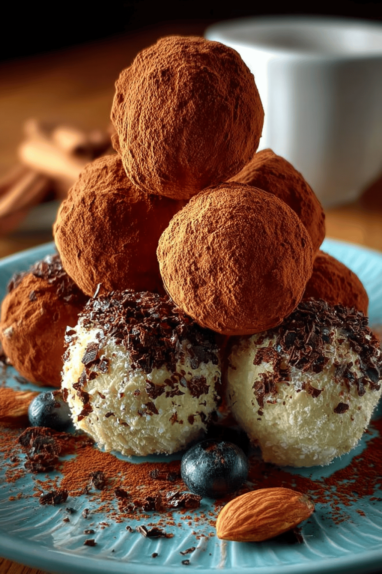 Irresistible Amaretto Truffles Delight