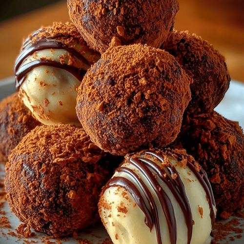 Irresistible Amaretto Truffles Delight