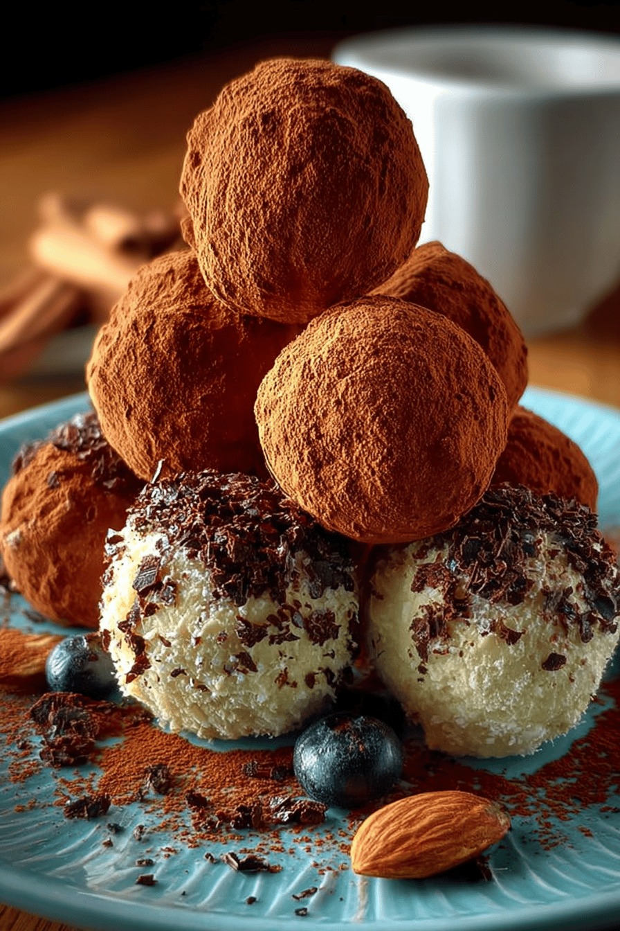 Irresistible Amaretto Truffles Delight