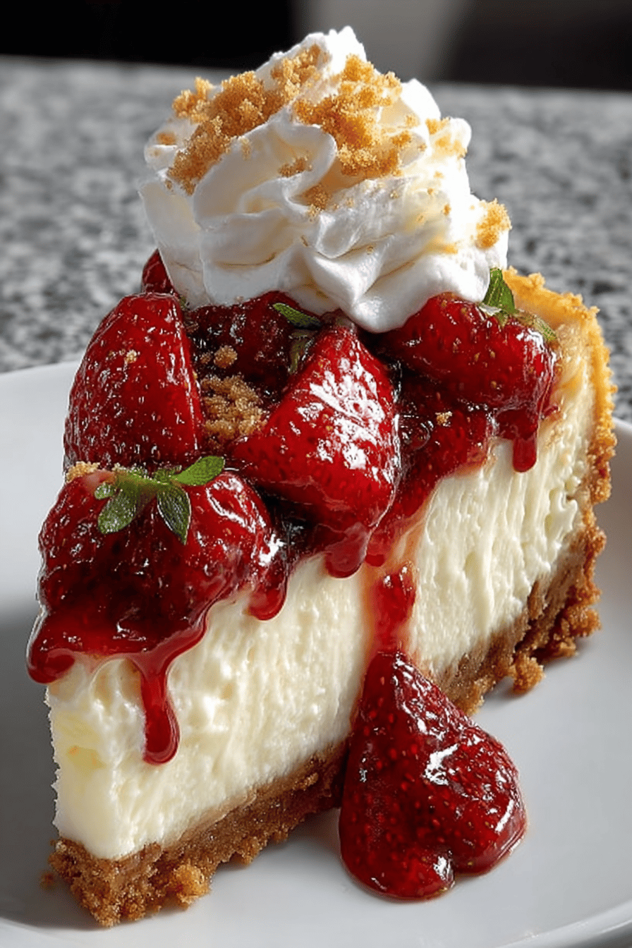 Irresistible Strawberry Shortcake Cheesecake Recipes