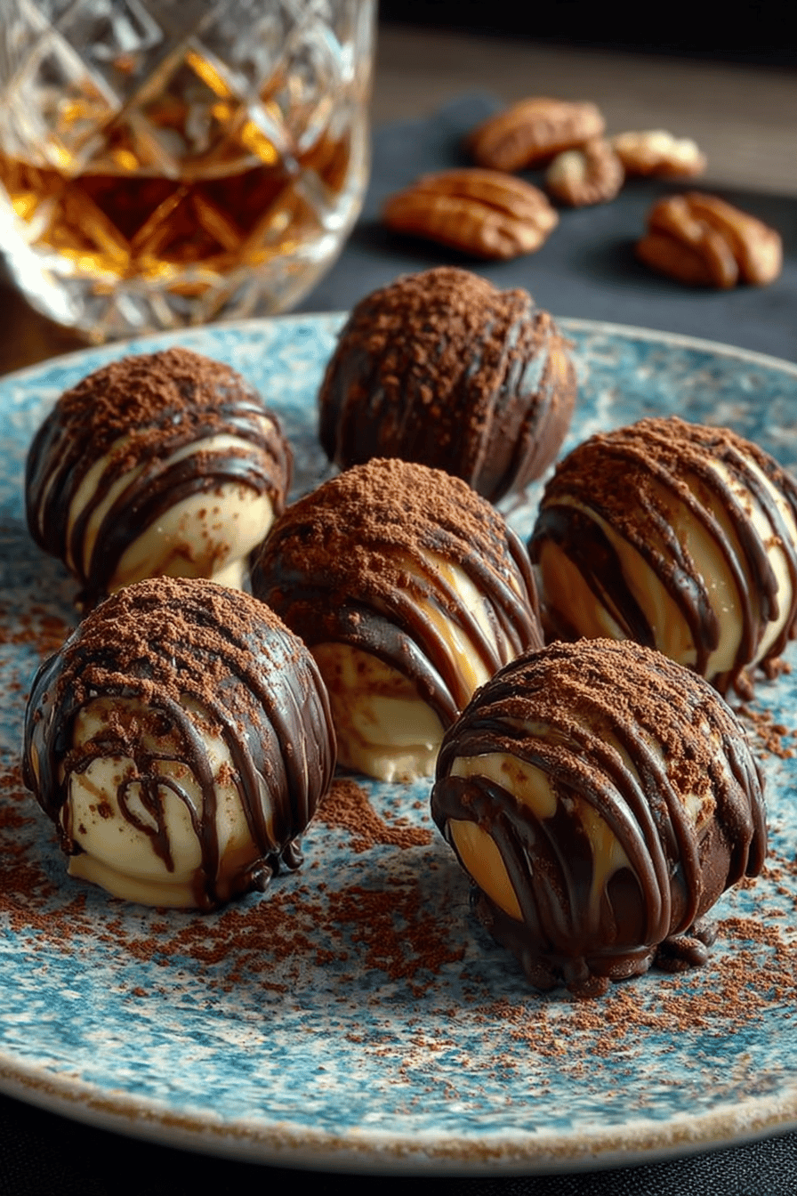 Irresistible Whiskey Caramel Truffles