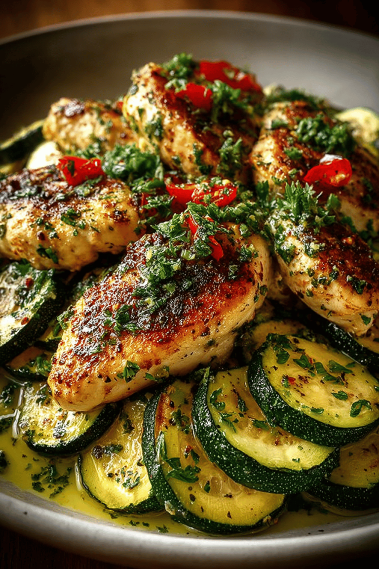 Juicy Chicken & Zucchini Delights