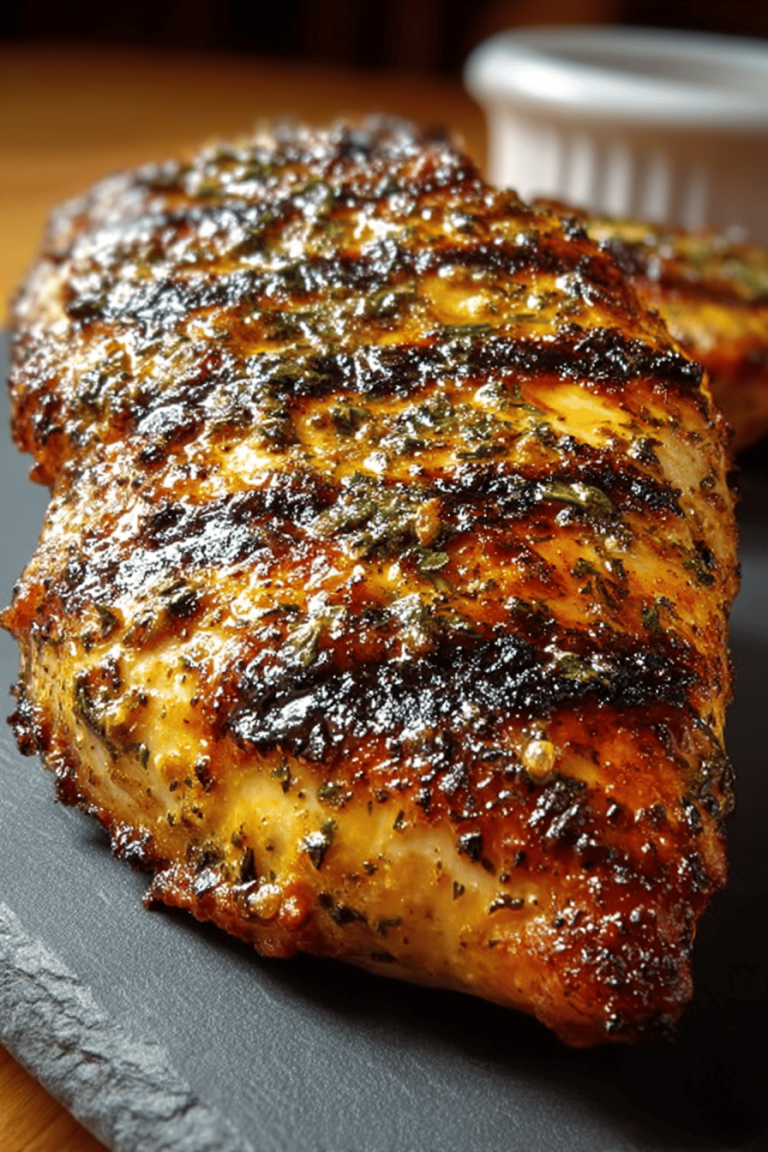 Juicy Grilled Chicken Fillet Recipe