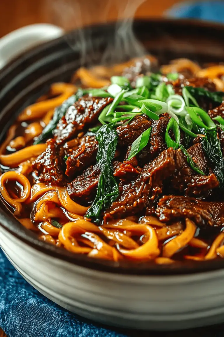 Korean Beef Noodles