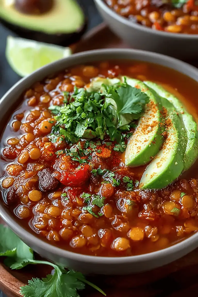Lentil Chili Bliss