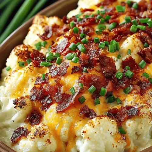 Loaded Cauliflower Bake
