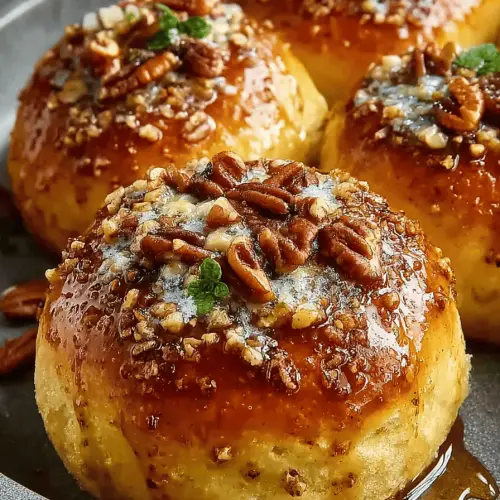 Maple Pecan Sweet Potato Rolls