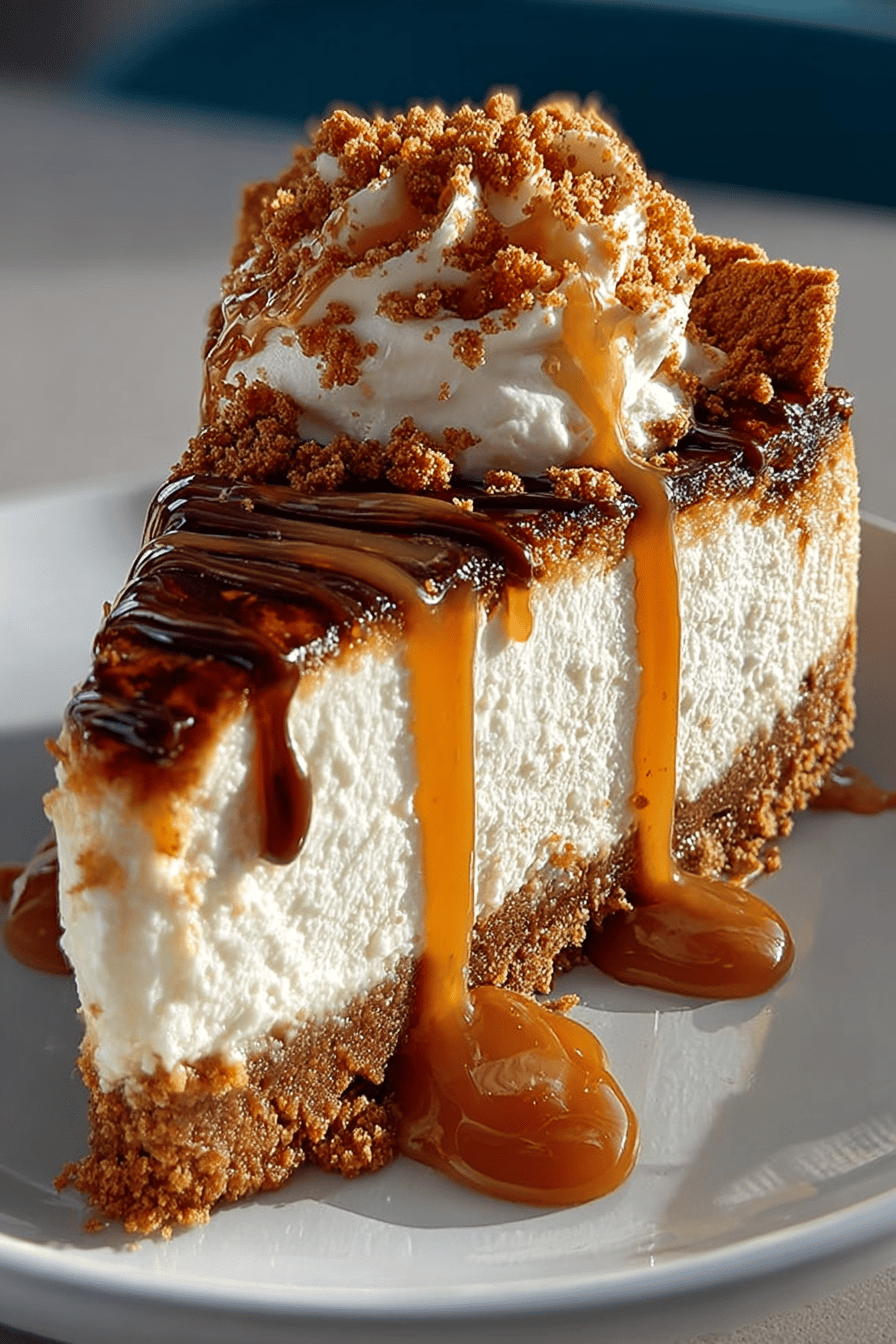 No-Bake Biscoff Cheesecake Bliss