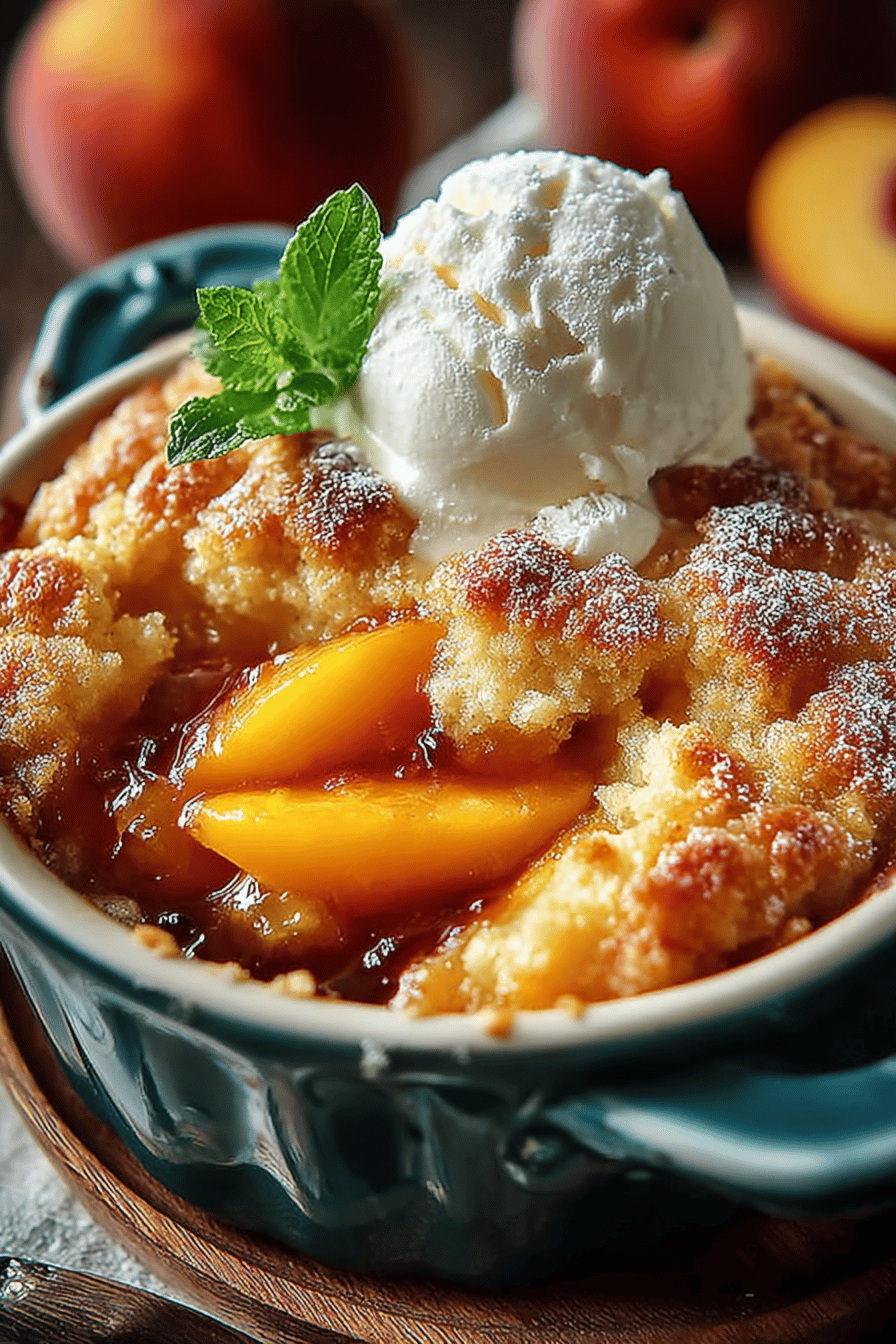 Peach Cobbler