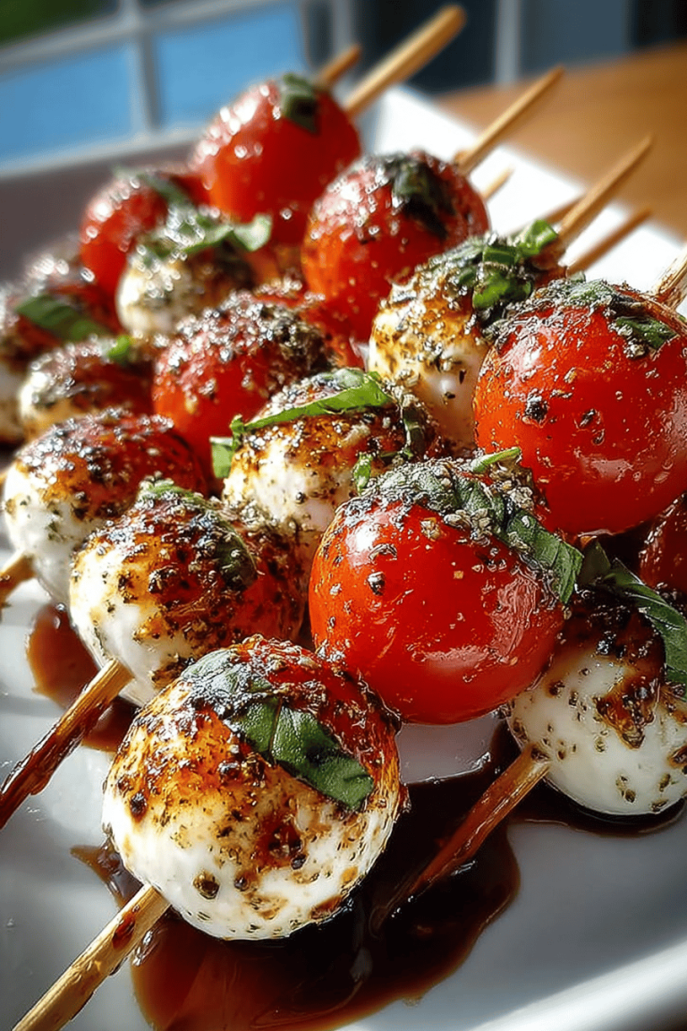 Quick Caprese Skewers