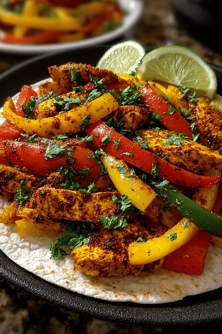 Quick & Tasty Air Fryer Chicken Fajitas