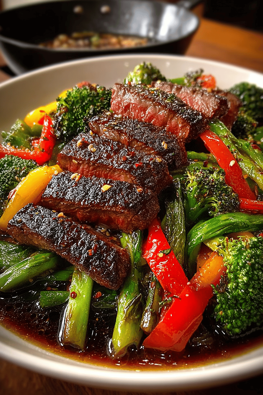 Quick and Delicious Soy Ginger Steak Stir-Fry