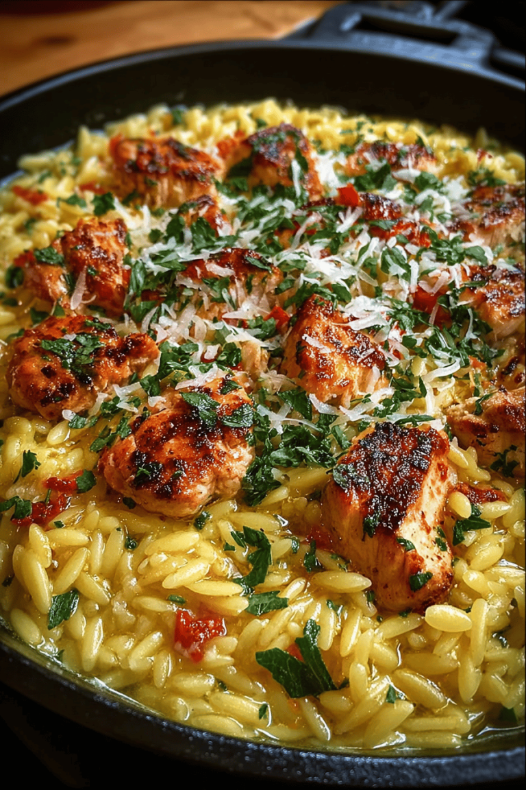 Quick and Easy Chicken Orzo Recipe