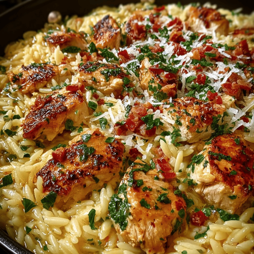 Quick and Easy Chicken Orzo Recipe