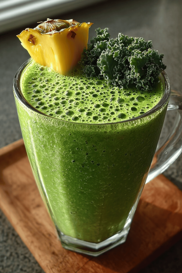 Quick and Easy Tropical Green Smoothie Recipes