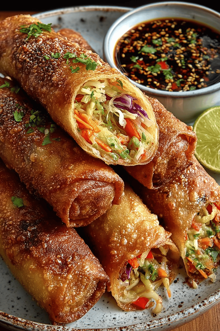 Quick and Tasty Thai Spring Rolls