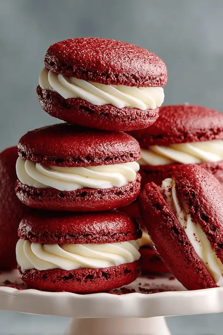 Red Velvet Whoopie Pies