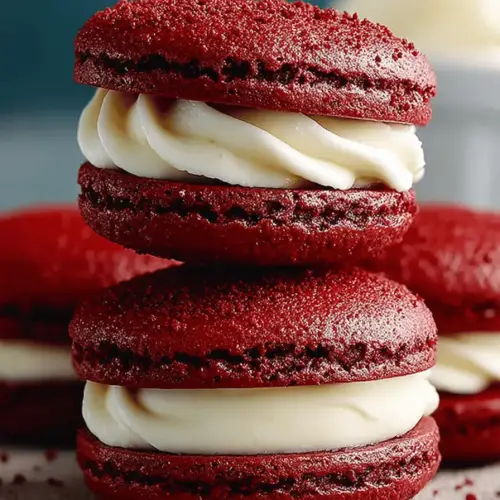 Red Velvet Whoopie Pies