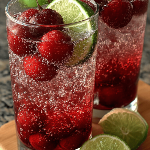 Refreshing Cherry Lime Sparkler Recipes