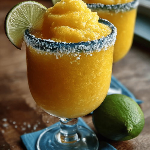 Refreshing Frozen Mango Margaritas