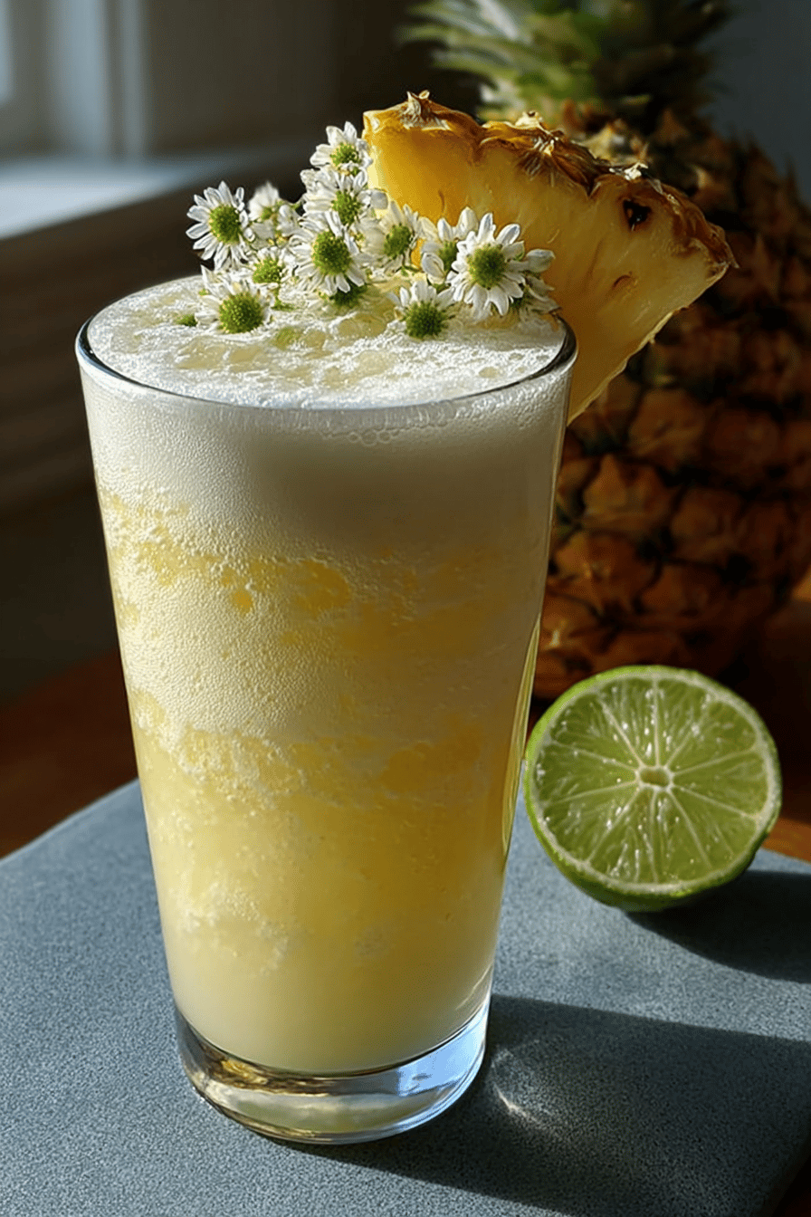 Refreshing Pineapple Coconut Coolers