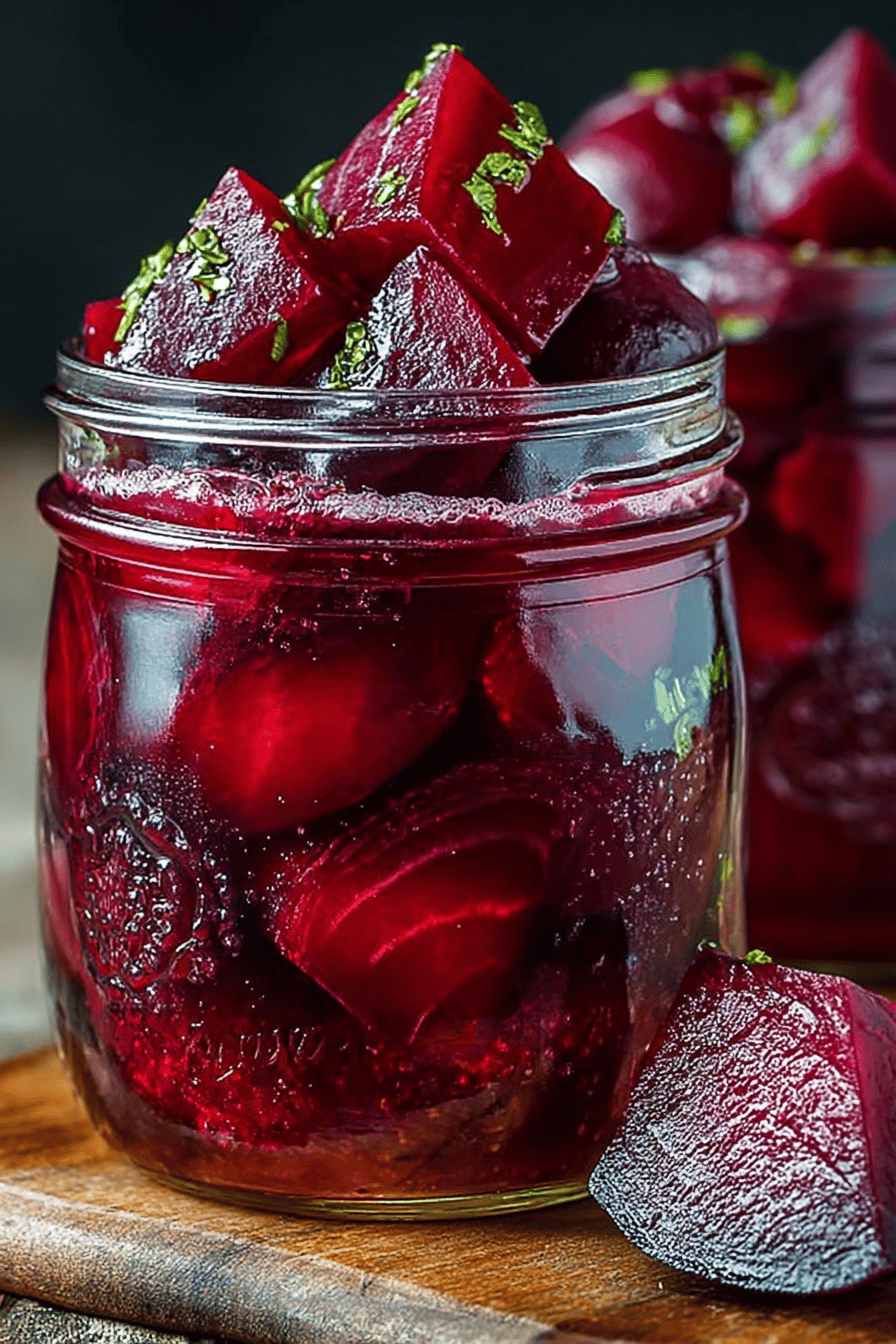 Refrigerator Pickled Beets