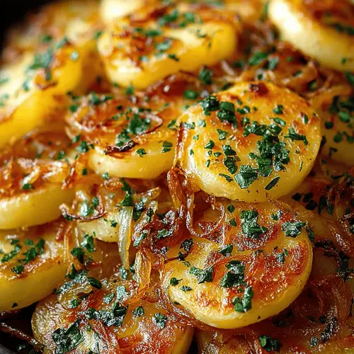 Savory Lyonnaise Potatoes