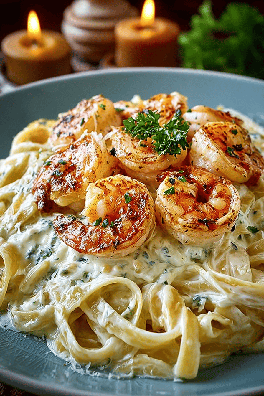 Shrimp Alfredo