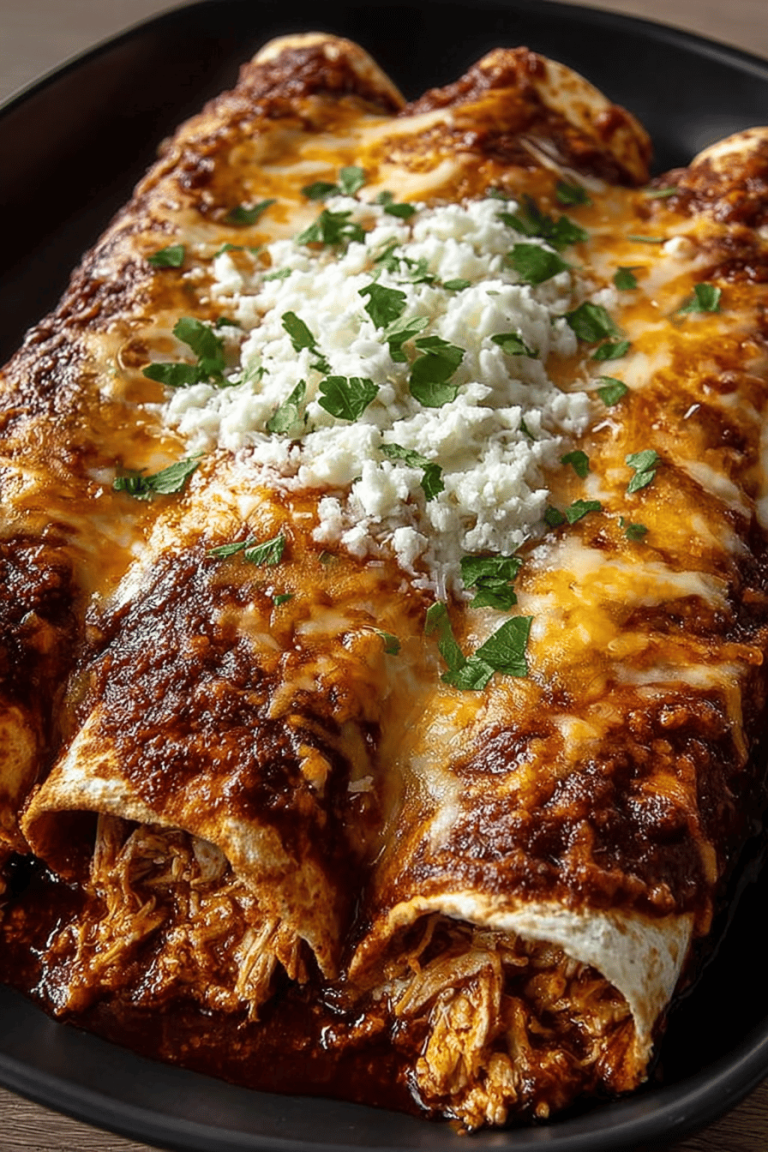 Simple Chicken Enchiladas Recipe