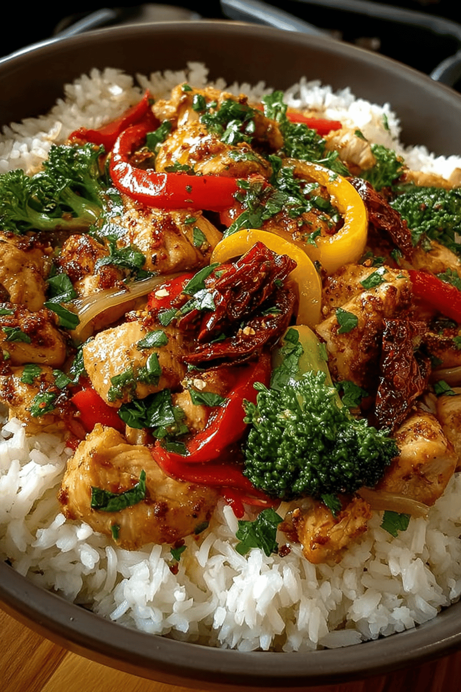 Simple Chicken Stir-Fry Rice Recipes