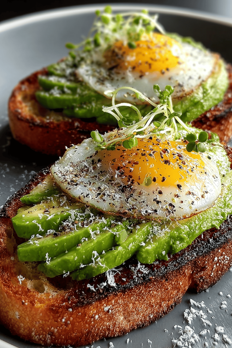 Simple Sourdough Avocado Toast Recipes