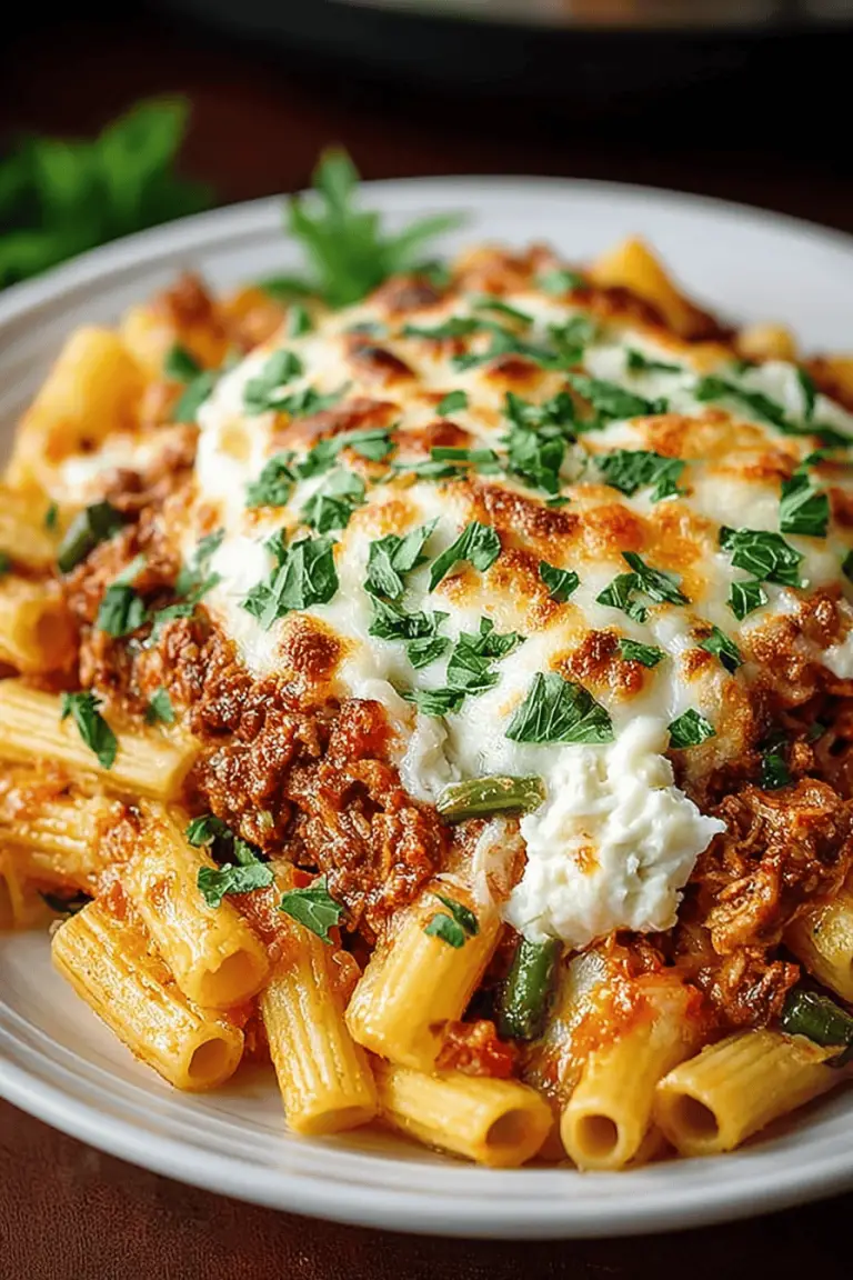 Slow Cooker Baked Ziti