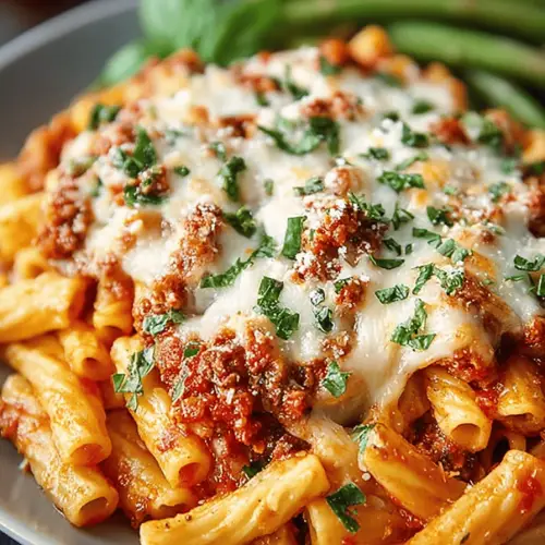 Slow Cooker Baked Ziti