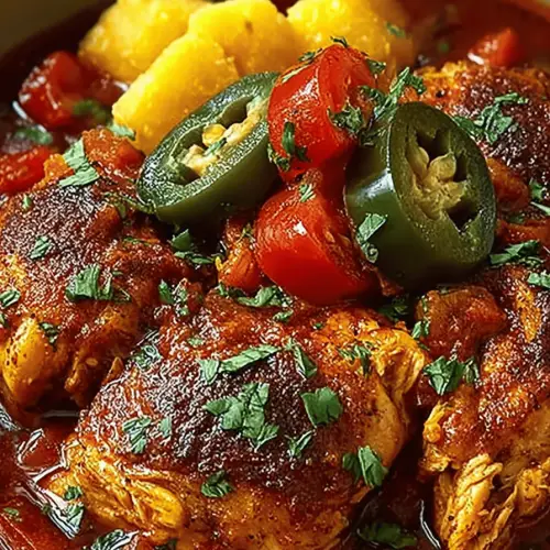Slow Cooker Spanish Chicken