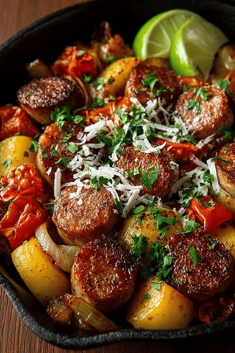 Smokey Sausage Skillet