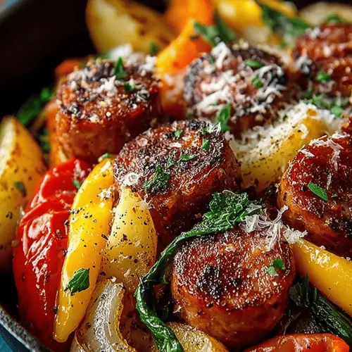 Smokey Sausage Skillet