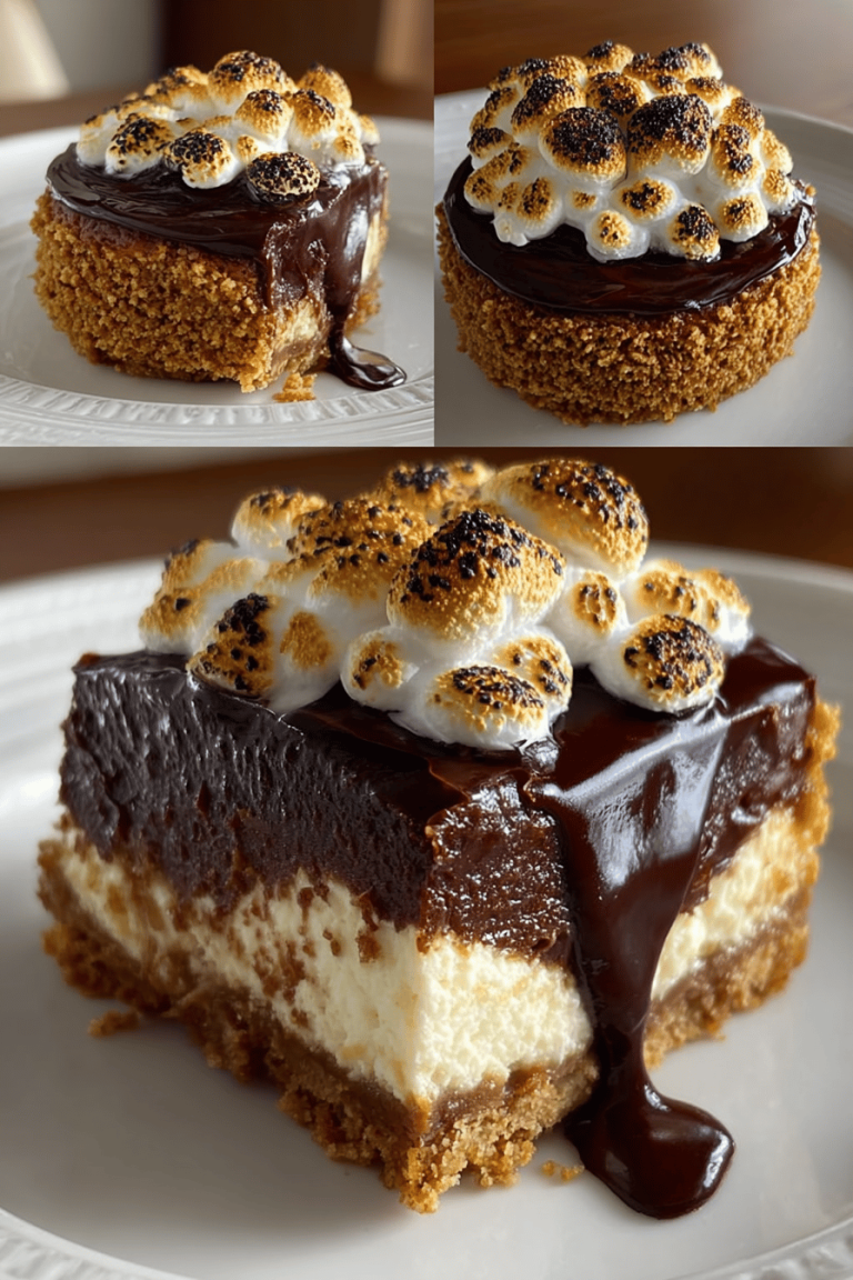S'mores Cheesecake Delights