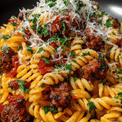 Spicy Sausage Pasta Delights