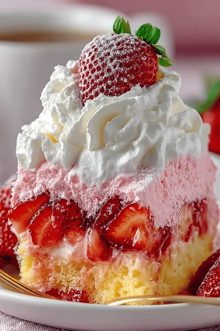 Strawberry Punch Cake