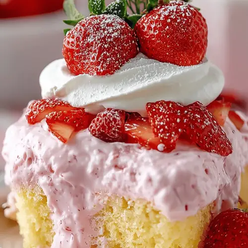 Strawberry Punch Cake