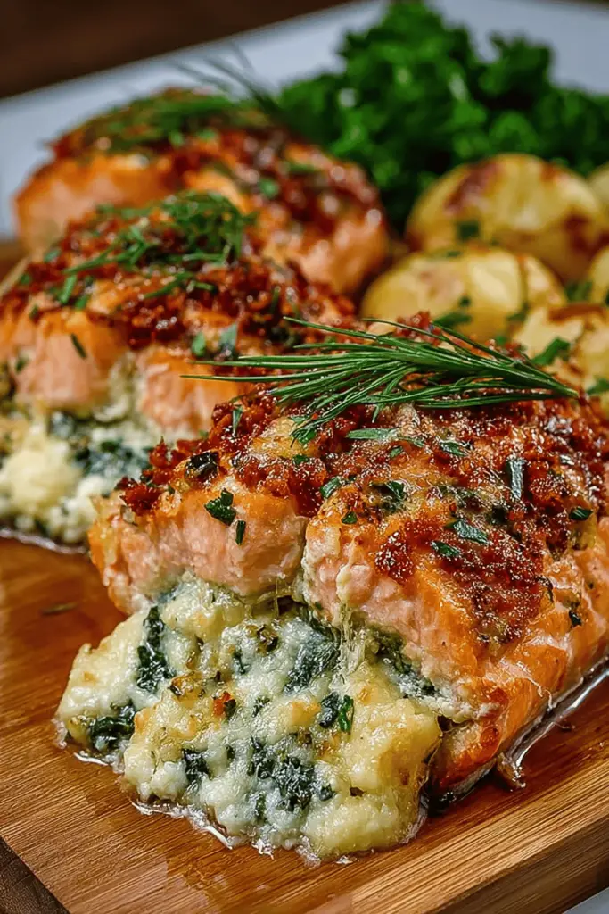 Stuffed Salmon