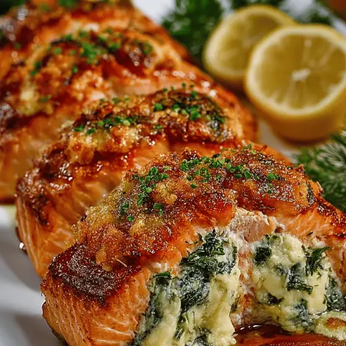 Stuffed Salmon